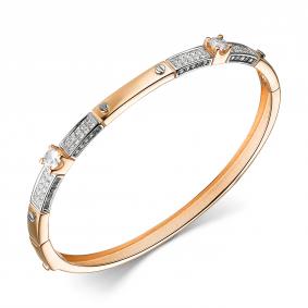 Золотой браслет ЮЗ Корона К1-бр5047 с фианитом К1-бр5047 фото