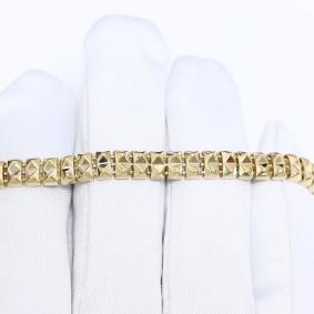 Браслет из лимонного золота ЮЗ Корона К1-бр6201л К1-бр6201л фото