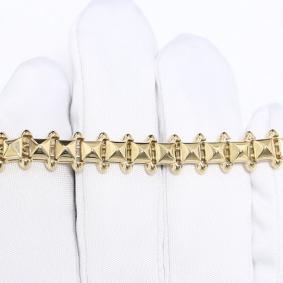 Браслет из лимонного золота ЮЗ Корона К1-бр6260л К1-бр6260л фото