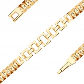 Золотой браслет ЮЗ Корона К1-бр6555 К1-бр6555 фото