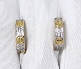 Серьги из лимонного золота ЮЗ Корона К1-с3825л с фианитом К1-с3825л фото