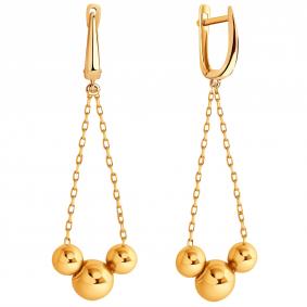 Золотые серьги ЮЗ Корона К1-с5948 К1-с5948 фото