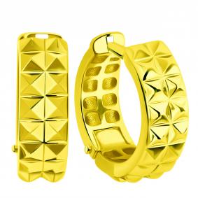 Серьги из лимонного золота ЮЗ Корона К1-с6201л К1-с6201л фото
