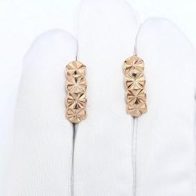 Золотые серьги ЮЗ Корона К1-с6650 К1-с6650 фото