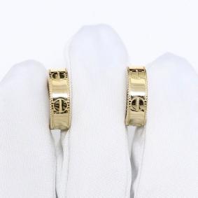 Серьги из лимонного золота ЮЗ Корона К1-с6679л К1-с6679л фото