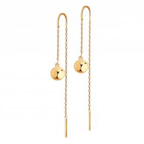 Золотые серьги ЮЗ Корона К1-сз0160 К1-сз0160 фото