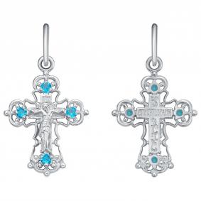 Серебряная подвеска Высоковы 585 КРК-46-С с фианитом КРК-46-С фото