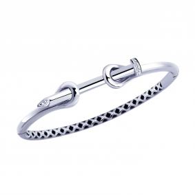 Серебряный браслет ЮЗ Корона КС-Бр5761 с фианитом КС-Бр5761 фото