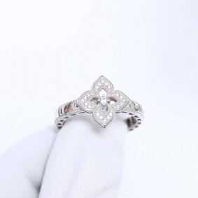 Серебряное кольцо ЮЗ Корона КС-К5713 с фианитом КС-К5713 фото