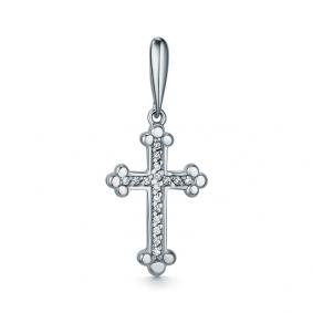 Серебряная подвеска ЮЗ Корона КС-П5668 с фианитом КС-П5668 фото