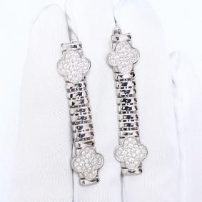Серебряные серьги ЮЗ Корона КС-С5397-1 с фианитом КС-С5397-1 фото