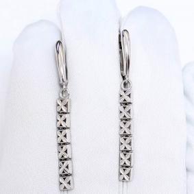 Серебряные серьги ЮЗ Корона КС-С6105 КС-С6105 фото