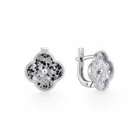 Серебряные серьги ЮЗ Корона КС-С6207-1 КС-С6207-1 фото