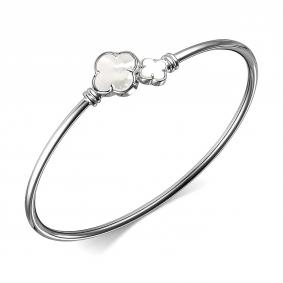 Серебряный браслет ЮЗ Корона КС-бр5120V563-1 с перламутром КС-бр5120V563-1 фото