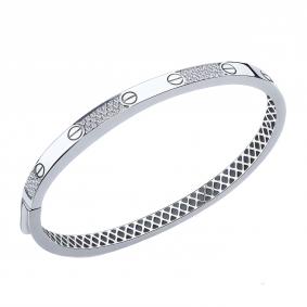 Серебряный браслет ЮЗ Корона КС-бр5590 с фианитом КС-бр5590 фото