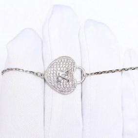 Серебряный браслет ЮЗ Корона КС-бр5844м с фианитом КС-бр5844м фото