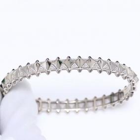 Серебряный браслет ЮЗ Корона КС-бр6082 с фианитом КС-бр6082 фото