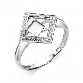 Серебряное кольцо ЮЗ Корона КС-к1492 с фианитом КС-к1492 фото