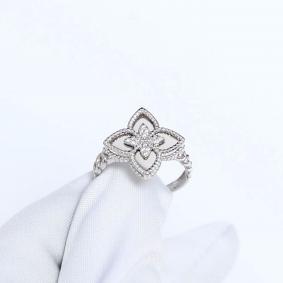 Серебряное кольцо ЮЗ Корона КС-к5776 с фианитом КС-к5776 фото