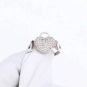 Серебряное кольцо ЮЗ Корона КС-к5844 с фианитом КС-к5844 фото