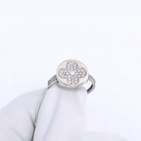 Серебряное кольцо ЮЗ Корона КС-к5850 с фианитом КС-к5850 фото
