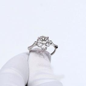 Серебряное кольцо ЮЗ Корона КС-к5867 с фианитом КС-к5867 фото