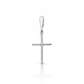 Серебряная подвеска ЮЗ Корона КС-п4539-1 с фианитом КС-п4539-1 фото