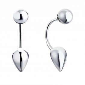 Серебряные серьги ЮЗ Корона КС-с5566 КС-с5566 фото