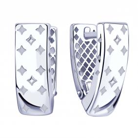 Серебряные серьги ЮЗ Корона КС-с5760 КС-с5760 фото