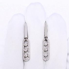 Серебряные серьги ЮЗ Корона КС-с6024 с фианитом КС-с6024 фото