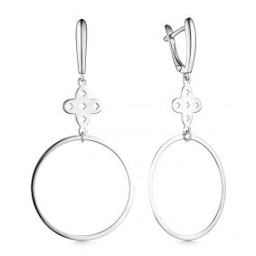 Серебряные серьги ЮЗ Корона КС-сз0138 КС-сз0138 фото