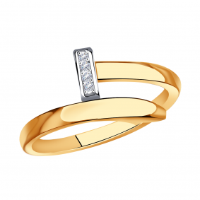 Золотое кольцо Александра Коф002ск-1 Коф002ск-1 фото