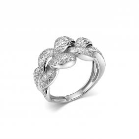Серебряное кольцо Дар Кэ-0053р00 с фианитом Кэ-0053р00 фото