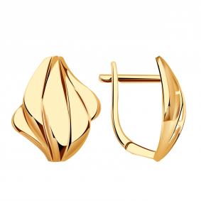 Золотые серьги МАГНАТ М011122 М011122 фото
