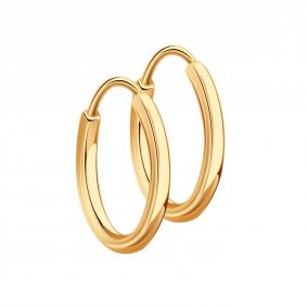 Золотые серьги МАГНАТ М021003 М021003 фото