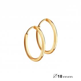 Золотые серьги МАГНАТ М021004 М021004 фото