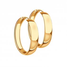 Золотые серьги МАГНАТ М021014 М021014 фото