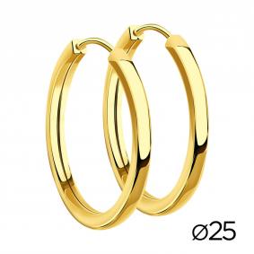 Серьги из лимонного золота МАГНАТ М021081Л М021081Л фото