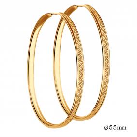 Золотые серьги МАГНАТ М021094 М021094 фото