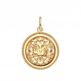 Золотая подвеска МАГНАТ М027068 М027068 фото