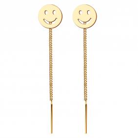 Золотые серьги МАГНАТ М19011 М19011 фото