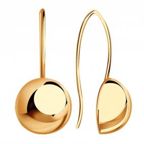 Золотые серьги МАГНАТ М20007 М20007 фото