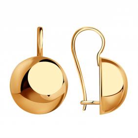 Золотые серьги МАГНАТ М20008 М20008 фото