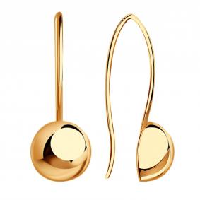 Золотые серьги МАГНАТ М20009 М20009 фото