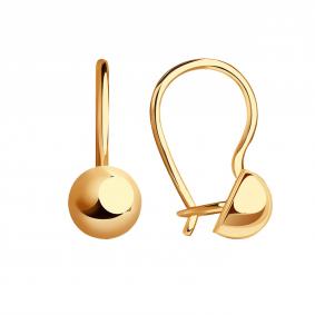 Золотые серьги МАГНАТ М20012 М20012 фото