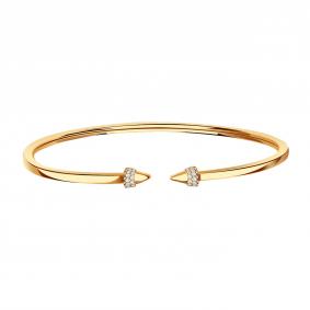 Золотой браслет МАГНАТ М22075 с фианитом М22075 фото