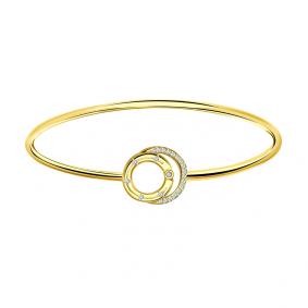 Браслет из лимонного золота МАГНАТ М22079Л с фианитом М22079Л фото