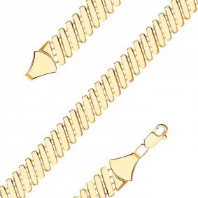 Золотой браслет МАГНАТ М40003 М40003 фото