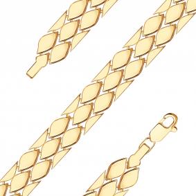 Золотой браслет МАГНАТ М40008 М40008 фото