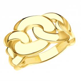 Кольцо из лимонного золота МАГНАТ М50073Л М50073Л фото